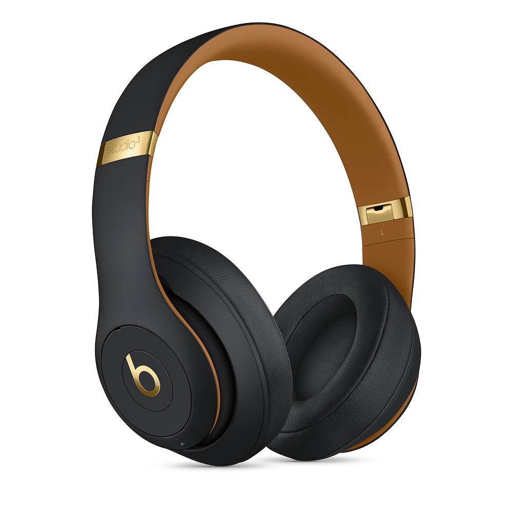 Studio3 Wireless - Midnight Black Gold Full View
